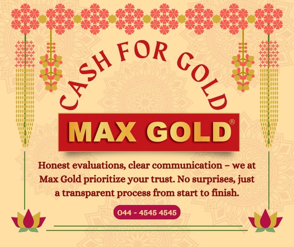 The search for gold buyer near me comes to an end with Max Gold